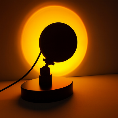 Lámpara de atardecer